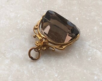 ヴィンテージ 9カラット ゴールド スピン フォブ ペンダント - Etsy 日本