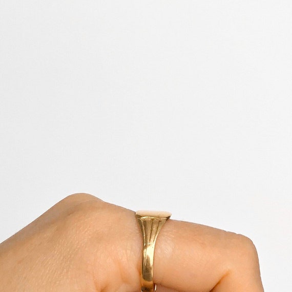 Victorian 18 Carat Gold Signet Ring - Etsy