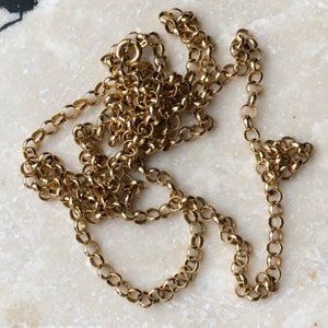 Vintage 9 Carat Gold Belcher Chain