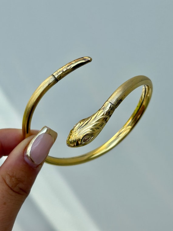 Vintage Estate Excalibur Rolled Gold Bangle Bracelet. – John Cauley Jeweler