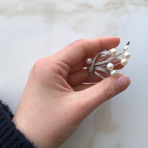 Broche Vintage En Or 14 Carats (14K Solid Gold) - Poids 4,2 Grammes, Occasion, Bijou Ancien En Or Massif