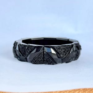 Vintage Black Jet Bracelet