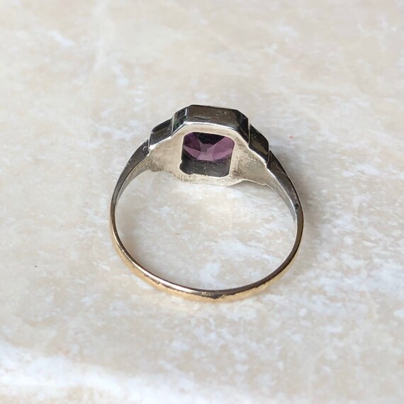 Antique Art Deco Paste Ring Gem