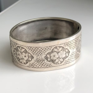 Vintage Silver Cuff Bracelet