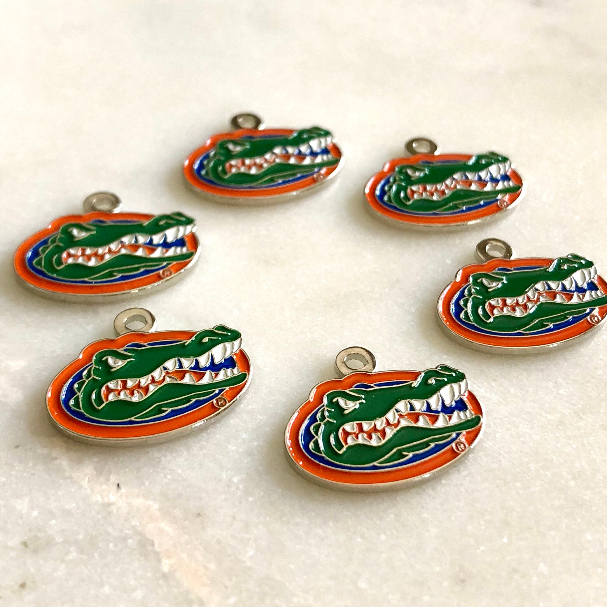 Florida Gators Head Logo Dangle Earrings