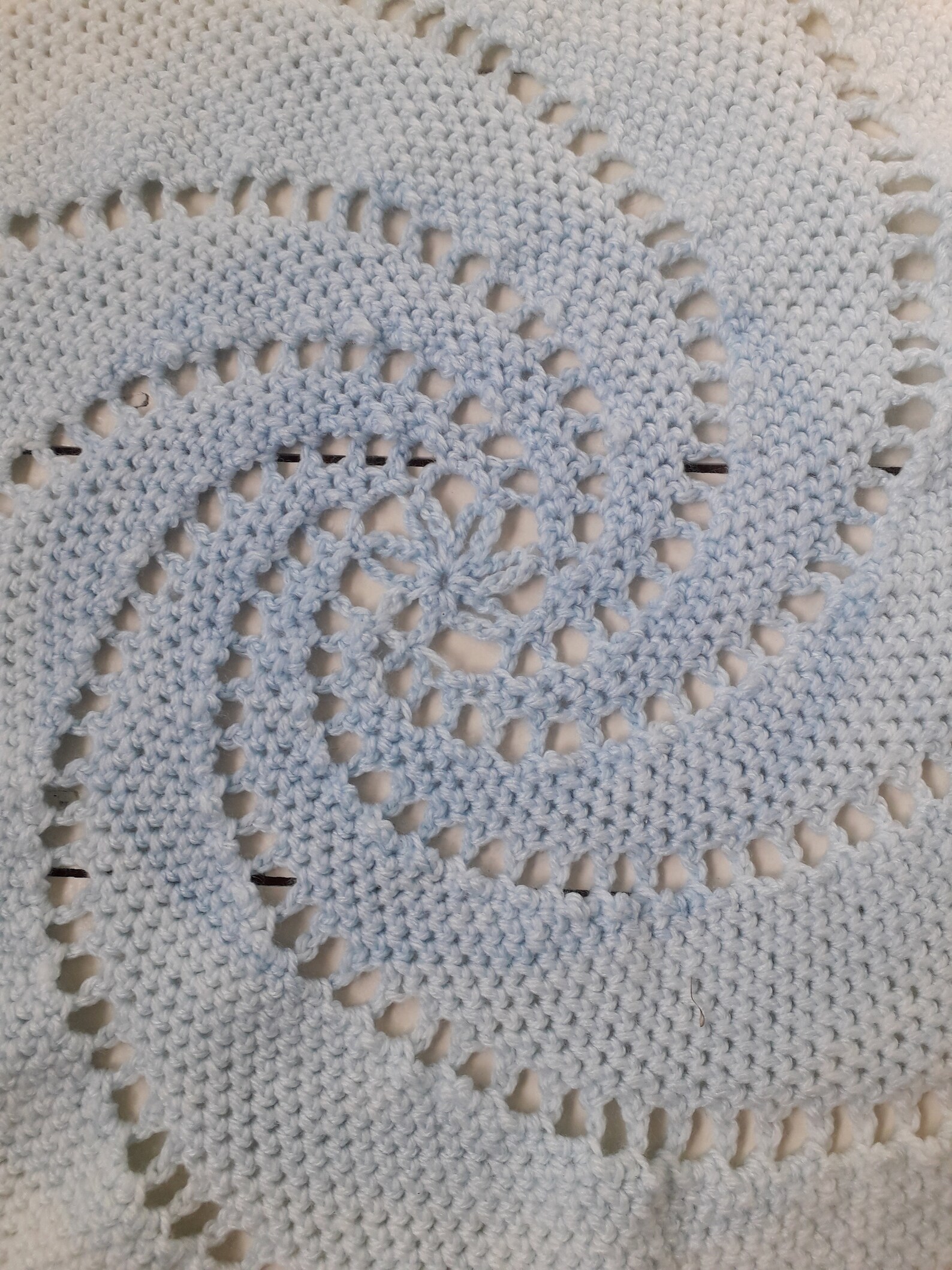 Baby Blanket Star & Nautilus Crochet Newborn Gift Baby Shower Etsy