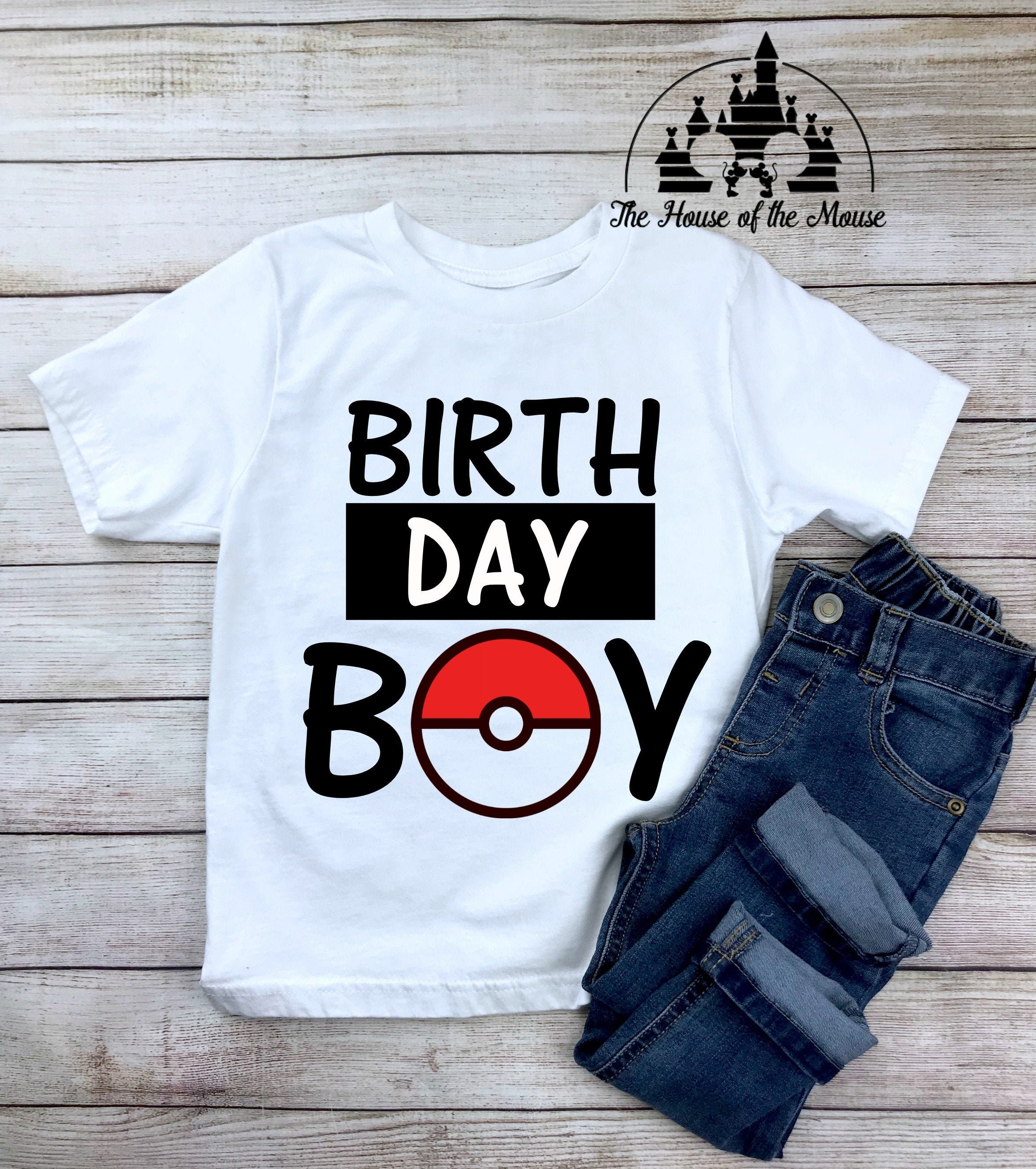 Pokemon Birthday Shirt SVG