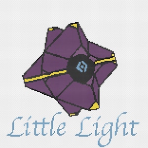 Destiny 2 Little Light Cross Stitch Pattern