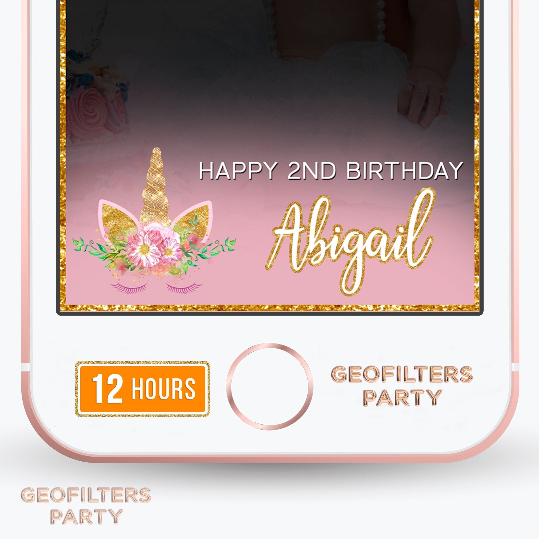 Unicorn Birthday Snap Chat Geofilter Snapchat Birthday Unicorn Etsy Unicorn Birthday Snap Chat Geofilter Snapchat Birthday Unicorn Etsy