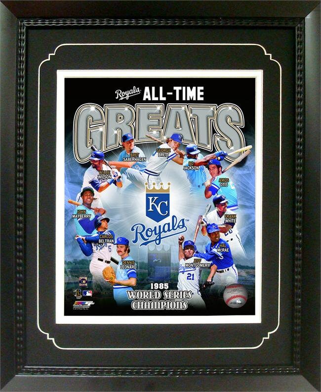 11x14 Deluxe Frame Kansas City Royals Greats Etsy