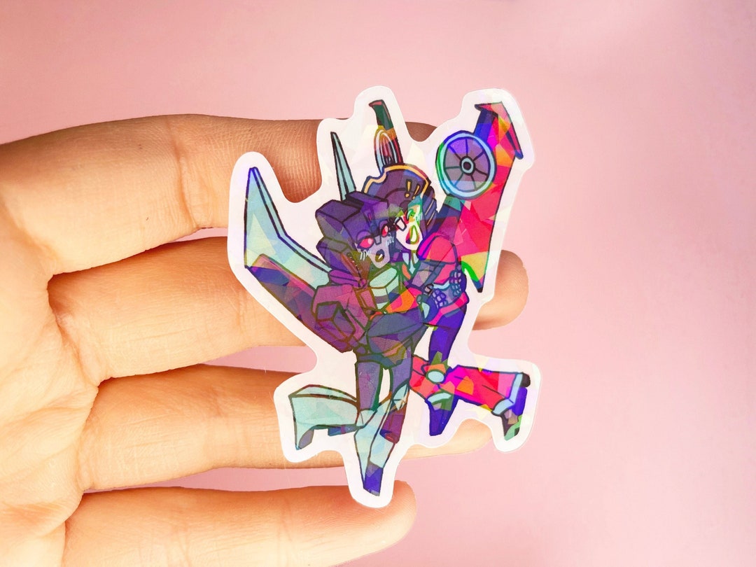 Windblade X Slipstream I Cyberverse Holographic Vinyl Sticker Etsy
