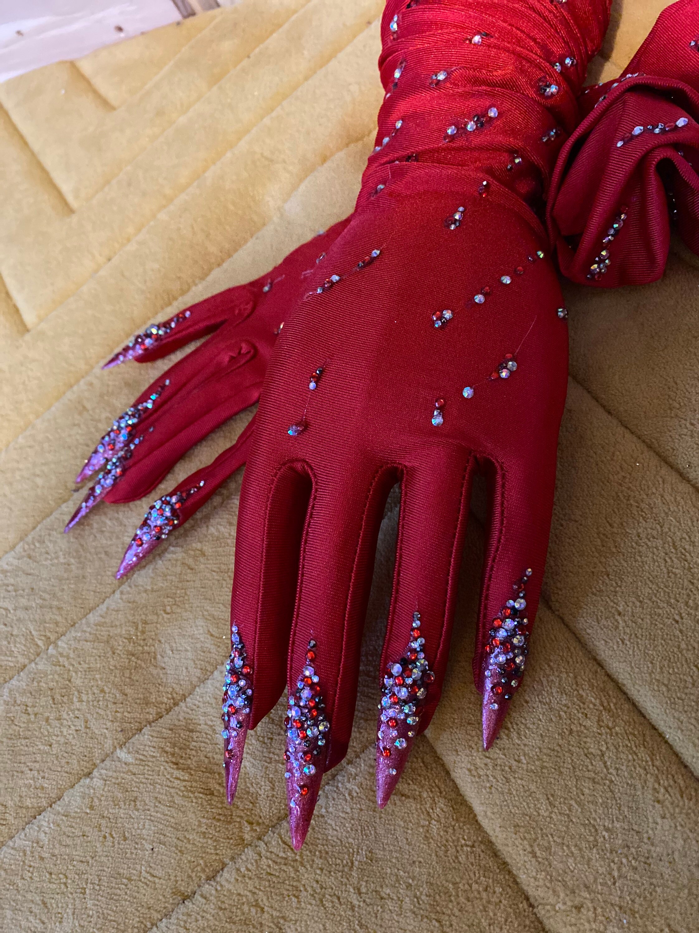 Drag Claws Custom Made Nail Gloves. Etsy UK