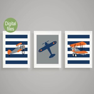 airplane wall decor airplane nursery baby boy nursery baby boy airplane nursery wall art aviation art airplane nursery art instant download