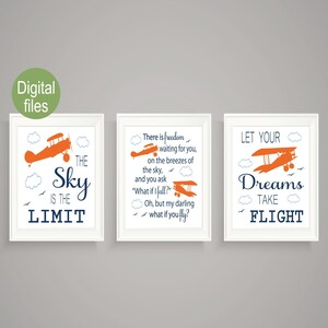 airplane wall decor airplane nursery baby boy nursery baby boy airplane nursery wall art aviation art airplane nursery what if I fall print