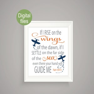 airplane nursery wall decor airplane nursery baby boy nursery baby boy airplane nursery wall art gray orange instant download digital file