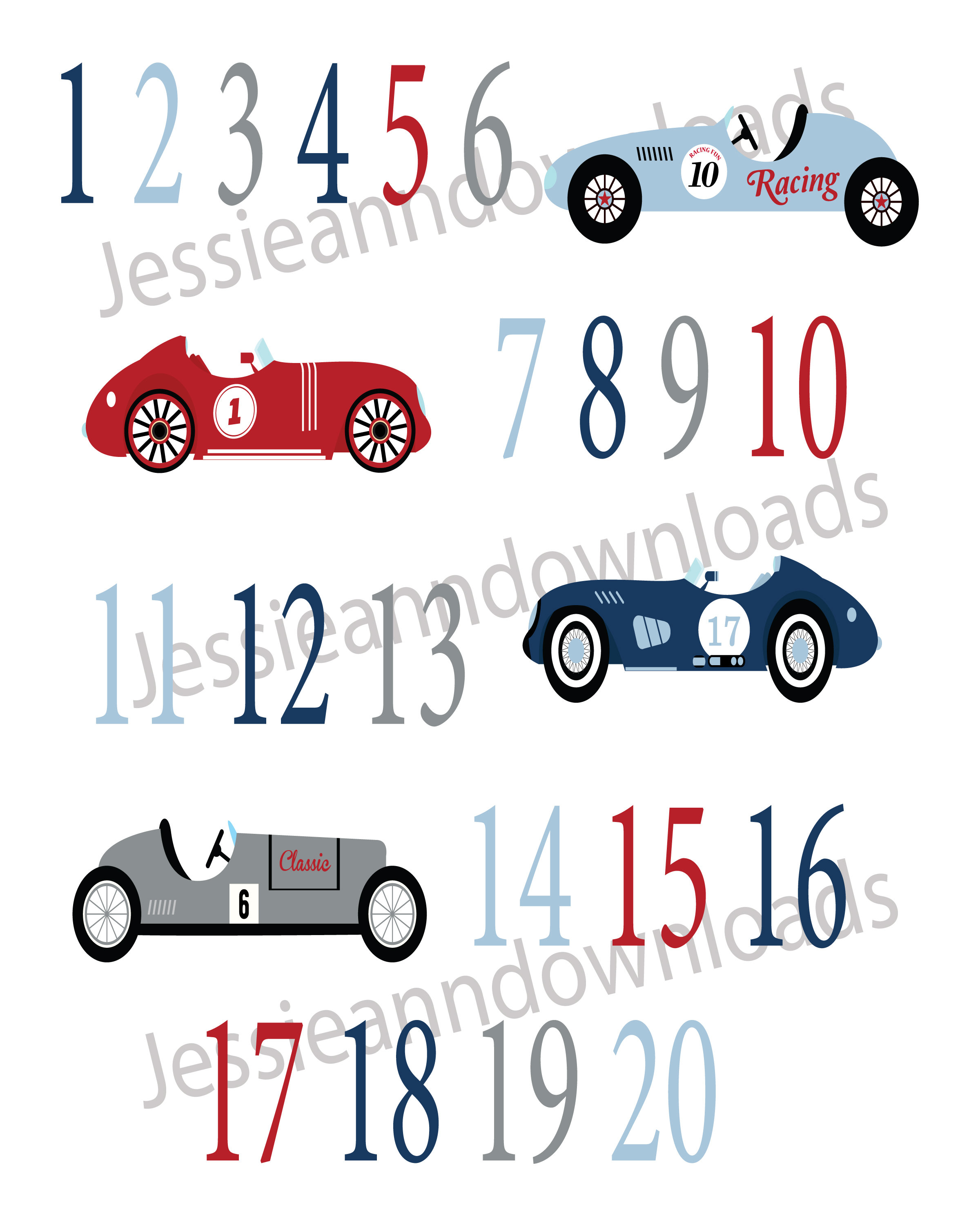 Race Car Wall Decor Nursery Race Car Nursery Baby Boy Nursery Etsy