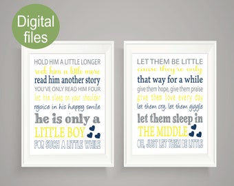 Hold Him a Little Longer Printable File Inspirational Wall - Etsy