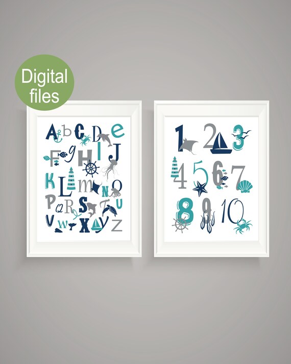 nautical nursery wall art