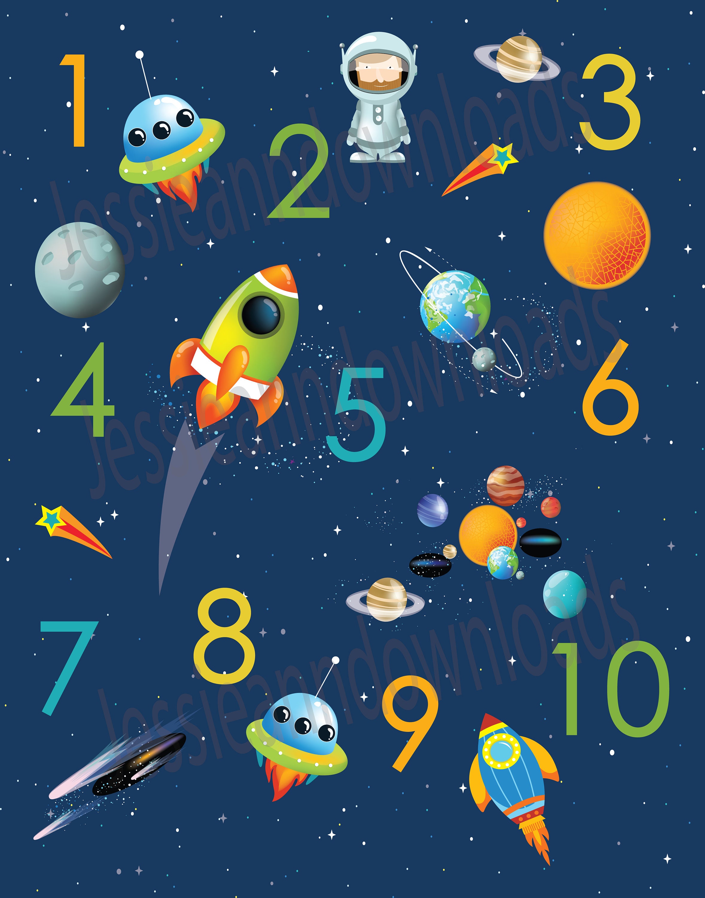 Space wall decor space nursery baby boy nursery baby boy space Etsy
