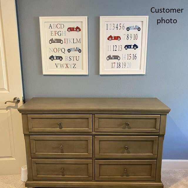 Race Car Wall Decor Nursery Race Car Nursery Baby Boy Nursery Etsy