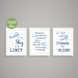 airplane wall decor airplane nursery baby boy nursery baby boy airplane nursery wall art aviation art airplane nursery what if I fall print