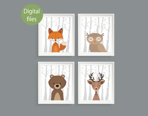 baby room fox theme