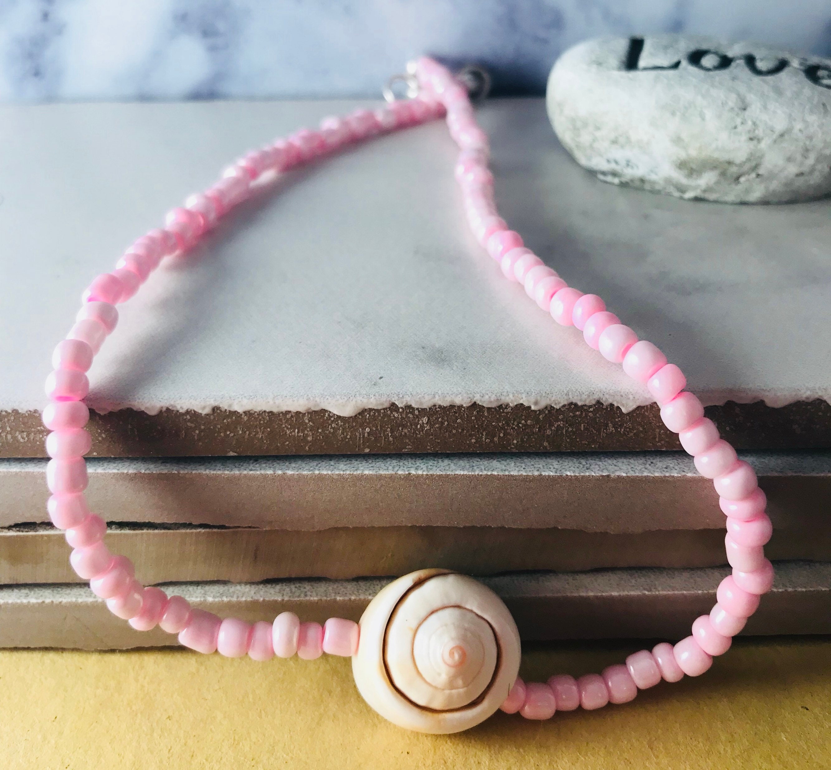 Seashell Necklace for Women VSCO Necklace VSCO Girl Jewelry Etsy