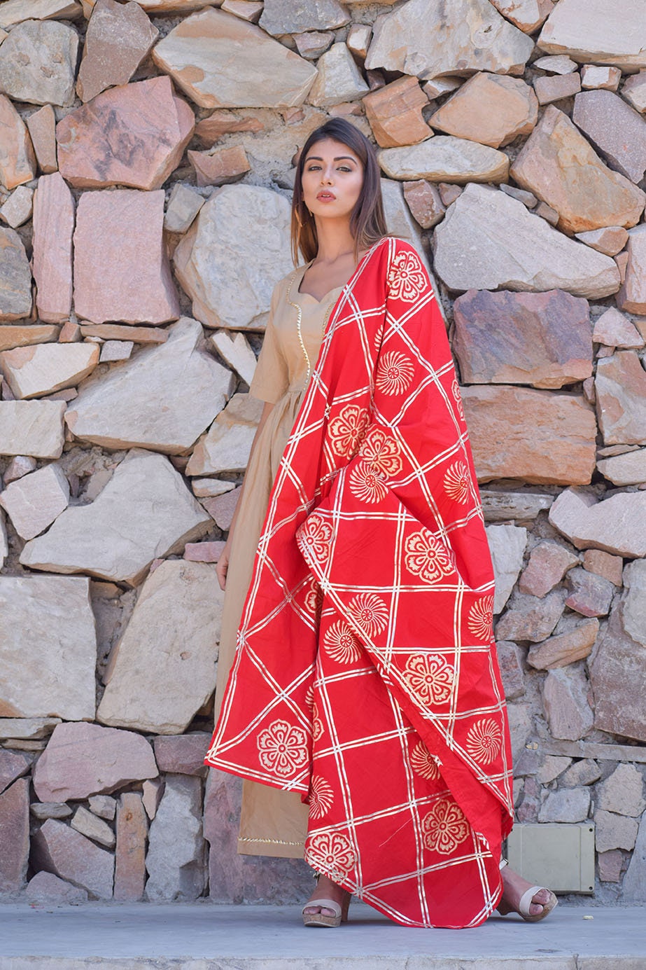 gher wala plazo kurti