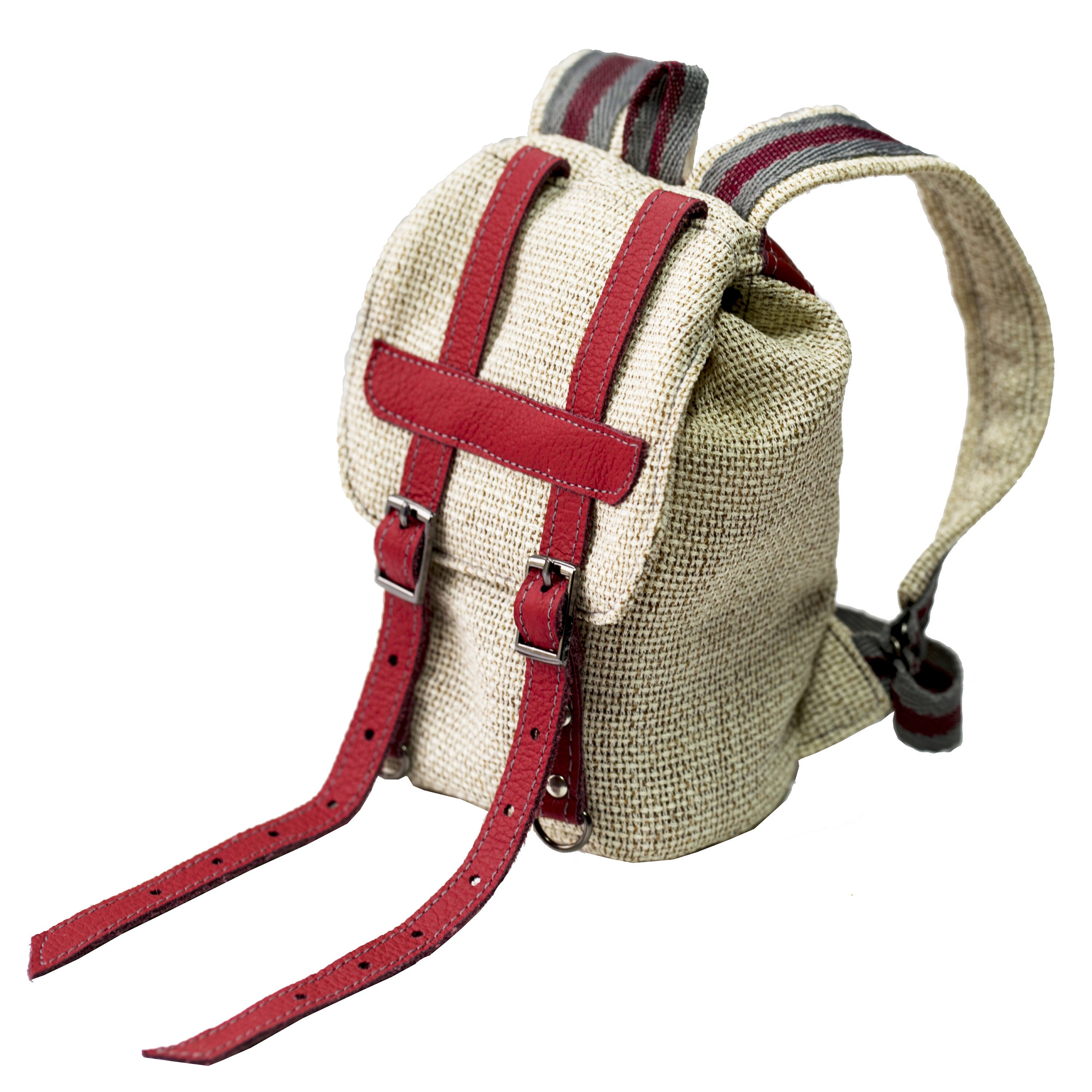 red rucksack