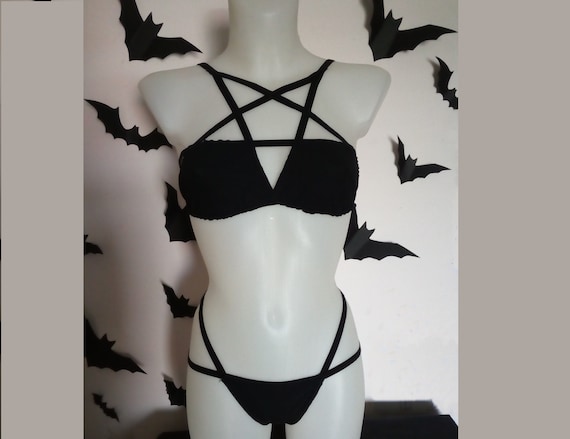 goth bikini