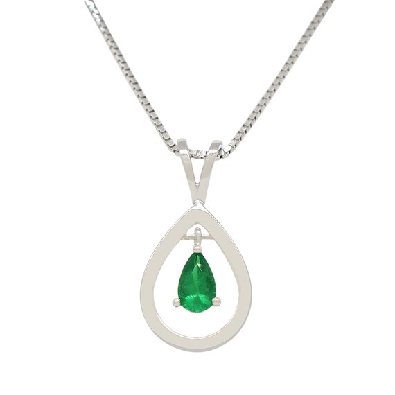 Emerald necklace prouds best sale