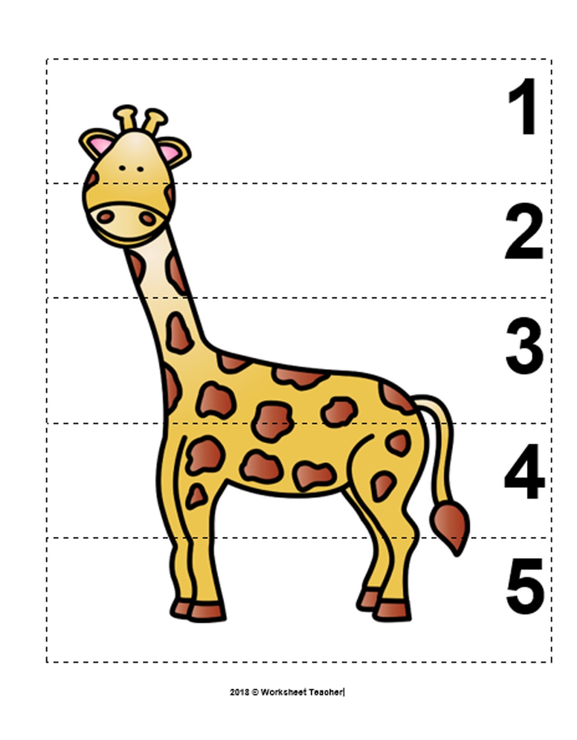 Жираф задания для детей