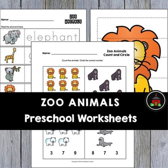 25 Zoo Animals Preschool Curriculum Activities Preschool