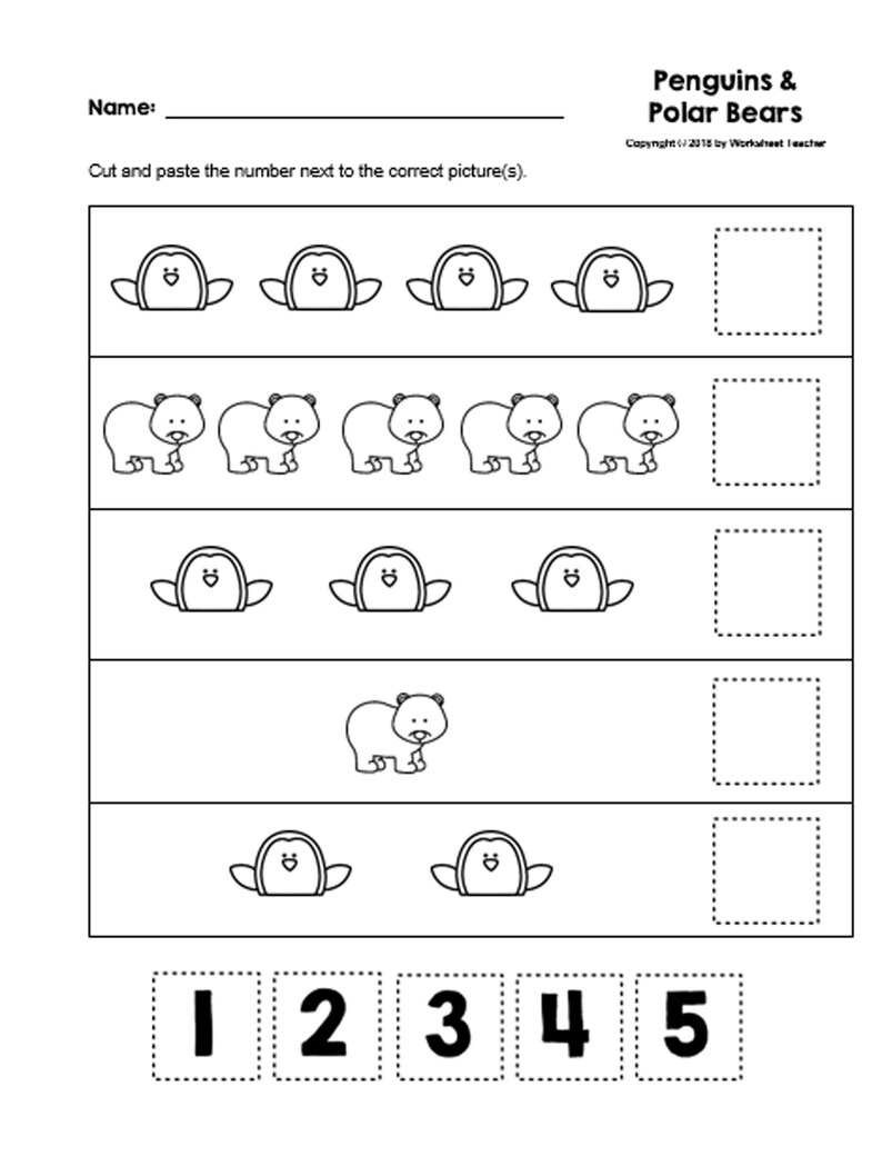 10 Arctic Animals Preschool Curriculum Activities Preschool | Etsy