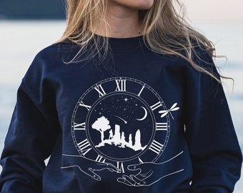 Romantic Time Traveller Sweatshirt, 9 Colours XS-5XL, Sassenach Sweater, Standing Stones, Period Drama, Bookish