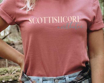 Scottishcore Aesthetic Tee, Unisex Fashion T-Shirt