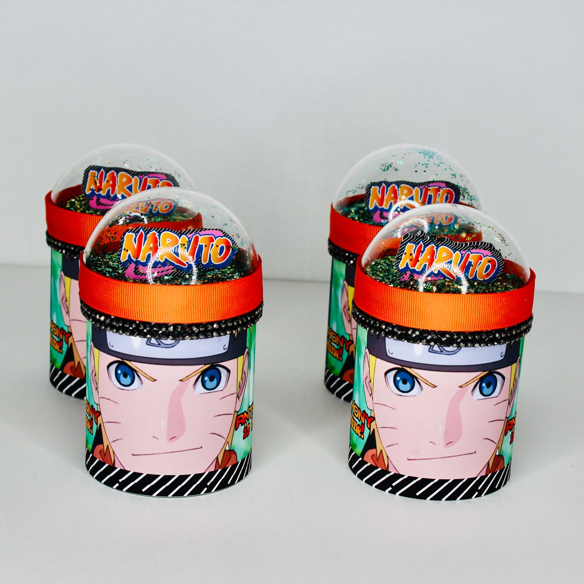 Naruto 20 Pieces Custom Favor Box Set. Personalized Naruto Etsy