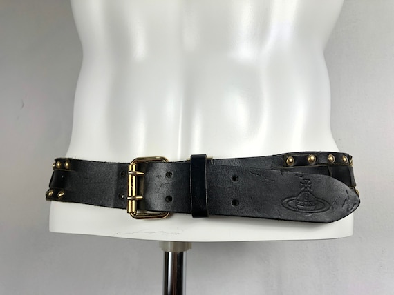 Vintage 90s Vivienne Westwood Belt Studded Leather