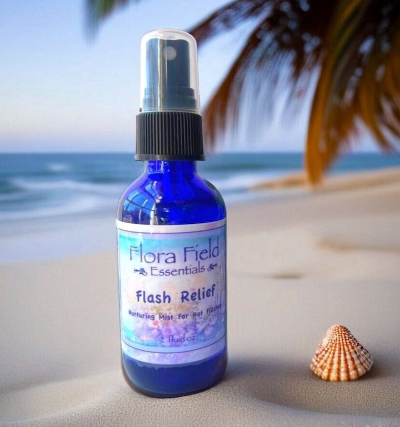 Flora Field Essentials - Radiant Change, an organic cooling mist for those going through a change.