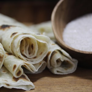 Traditional Lefse -Order now and freeze for the Holidays! - a Dozen 10 Inch Handmade Norwegian Lefse - Yum!