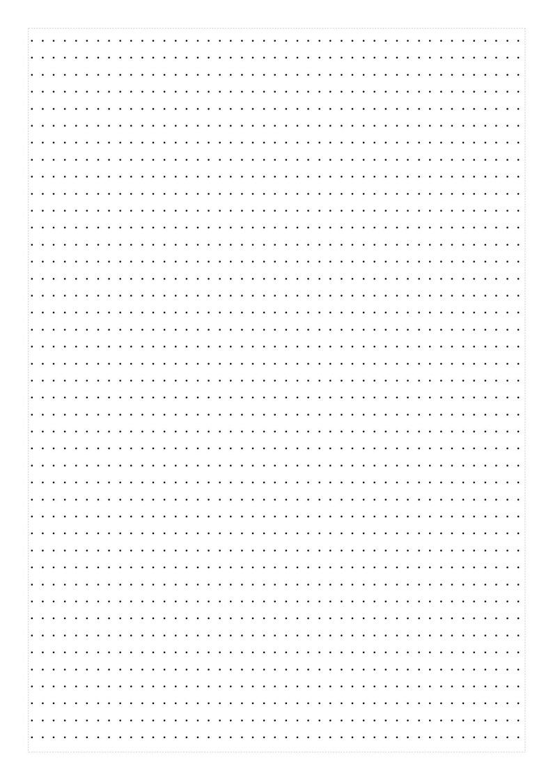 Dot Grid Bundle Dot Grid Paper Bullet Journal Bujo Digital Download ...