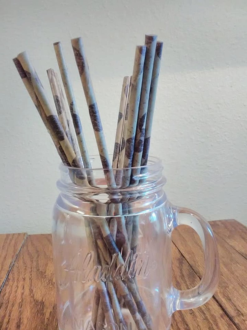 Paper Straws Party Decor Birthday Party Decor Kids Party Decor Handmade