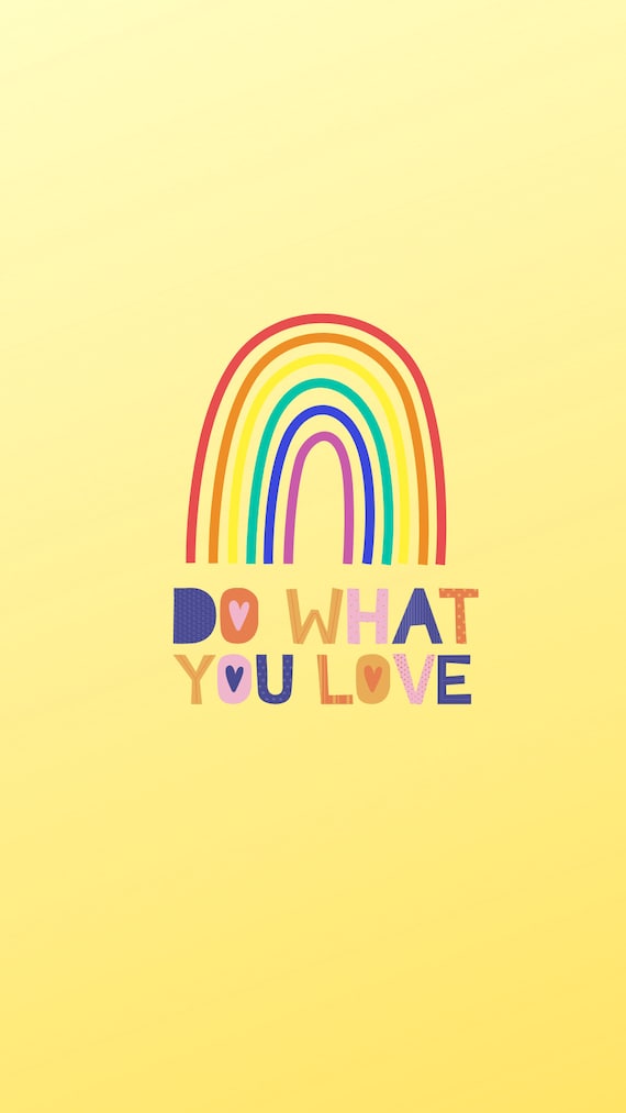 Rainbow phone wallpaper discount
