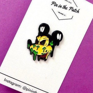 Disney Trading Pins, Mickey Mouse Pin, Horror Pins, Halloween Pins, Cartoon Character, Soft Enamel Pins, Disney Gift