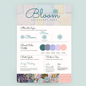 Nature Inspired Canva Branding Kit Template