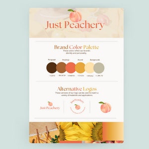 Summer Inspired Canva Branding Kit Template