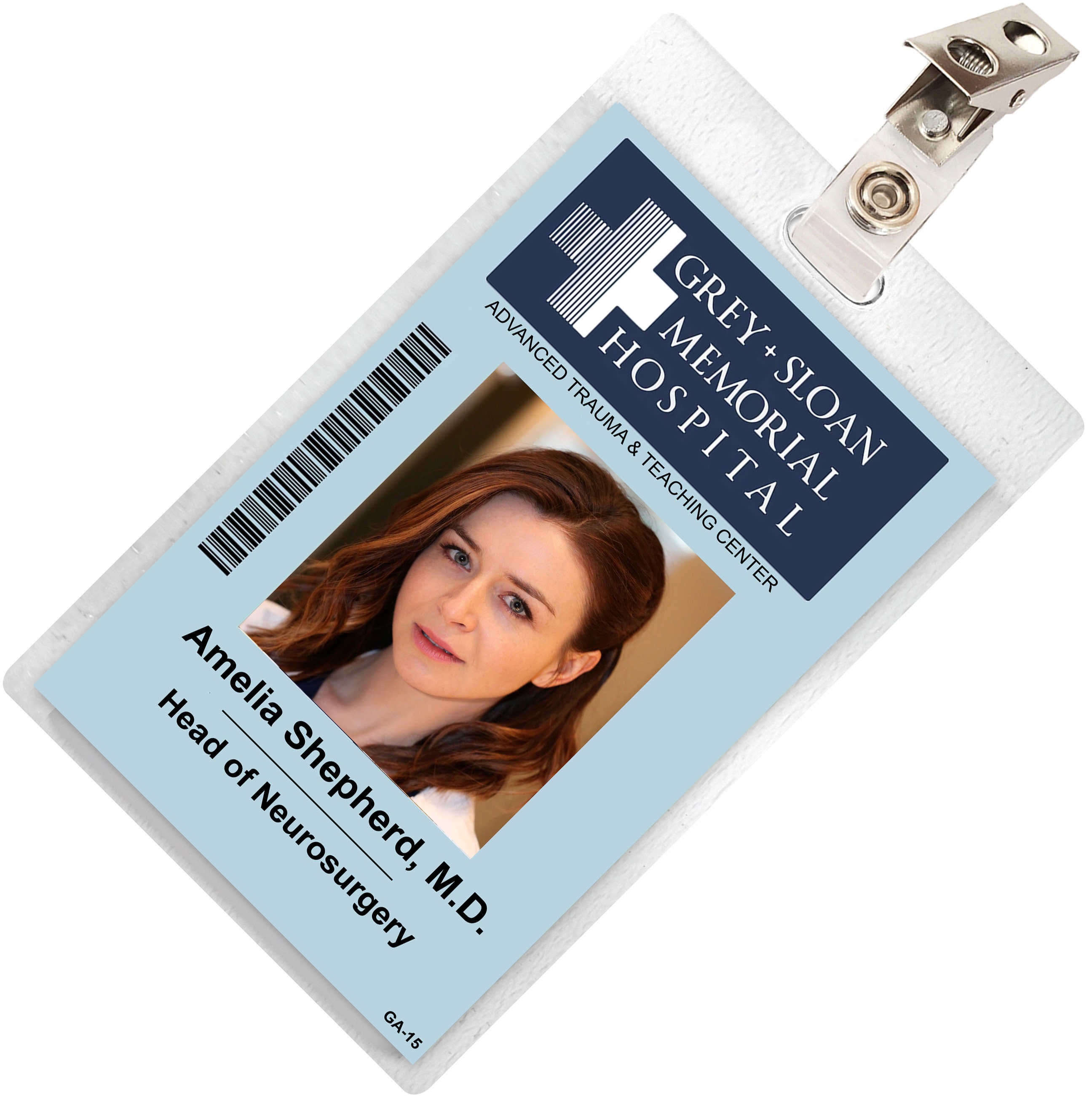 Grey's Anatomy AMELIA SHEPHERD Grey Sloan Memorial - Etsy Grey's Anatomy AMELIA SHEPHERD Grey Sloan Memorial - Etsy