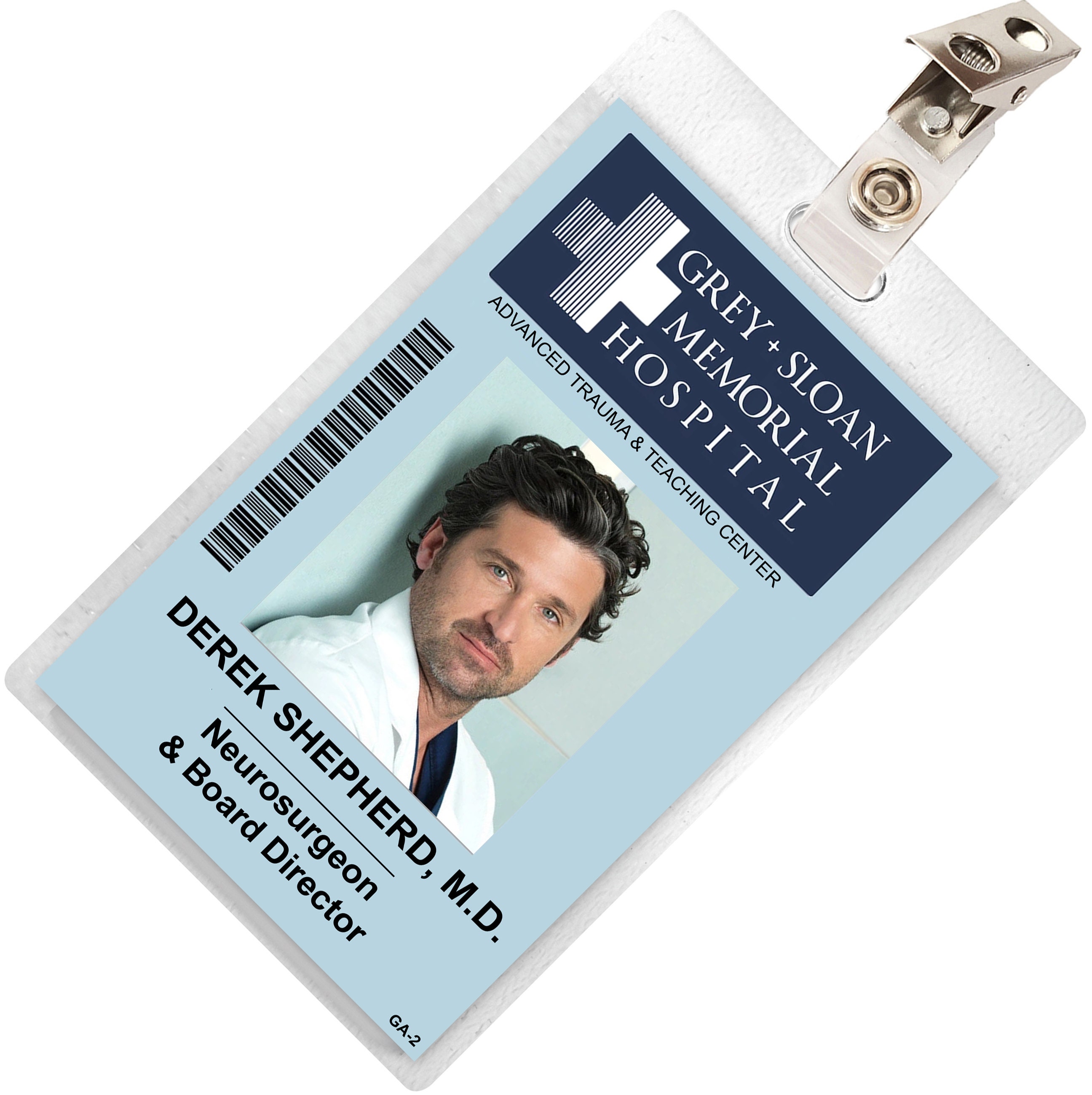 Grey's Anatomy DEREK SHEPHERD Grey Sloan Memorial Hospital - Etsy New Zealand Grey's Anatomy DEREK SHEPHERD Grey Sloan Memorial Hospital - Etsy New Zealand