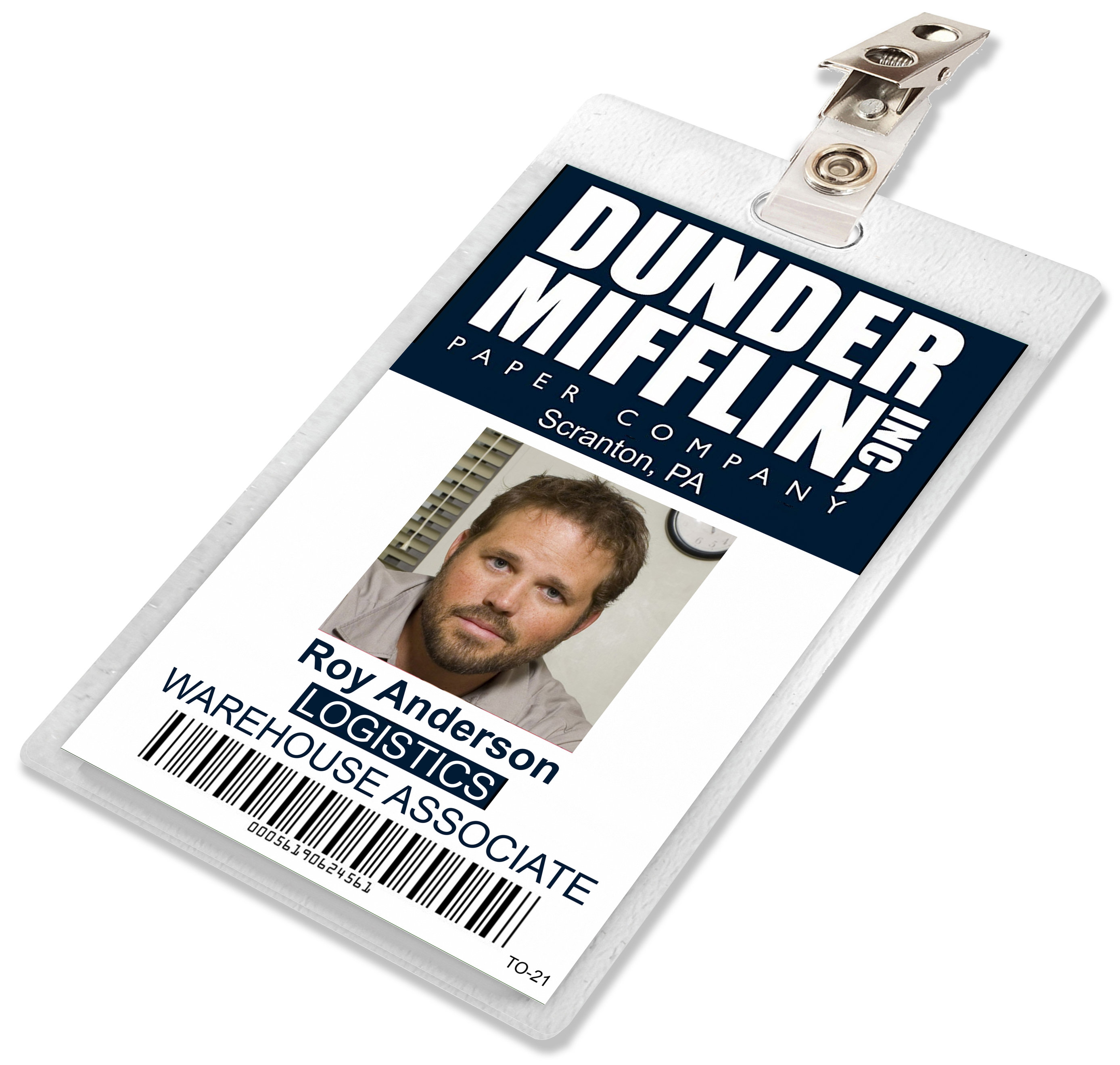 Dunder Mifflin 'The Office' Employee ID Name Badges [Couples