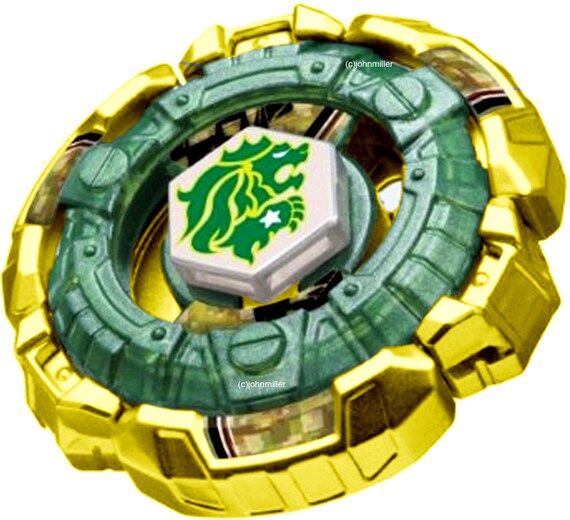 Custom Painted GOLD Beyblade Basalt Horogium Twisted Tempo BOOSTER BB